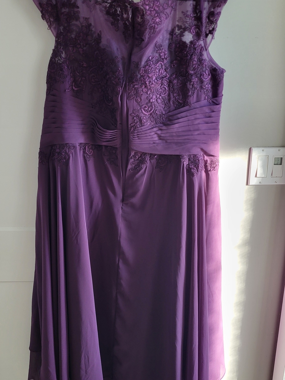 Azazie Purple High-Low Women's Dress